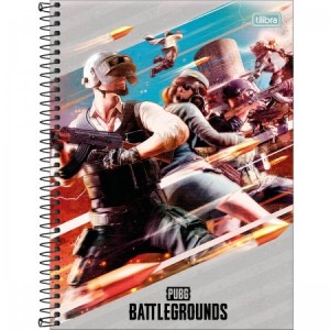 CADERNO UNIVERSITÁRIO C.D 80FLS TILIBRA PUBG