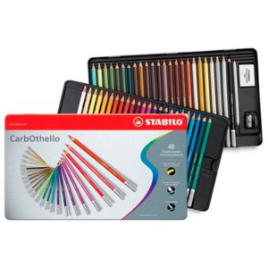 LAPIS DE COR STABILO CARBOTHELLO  ESTOJO C/48 REF-1448