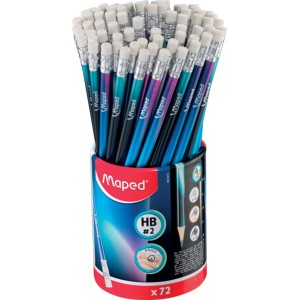 LAPIS PRETO HB C/BORRACHA NIGHTFALL FLOW PACK REF-281018